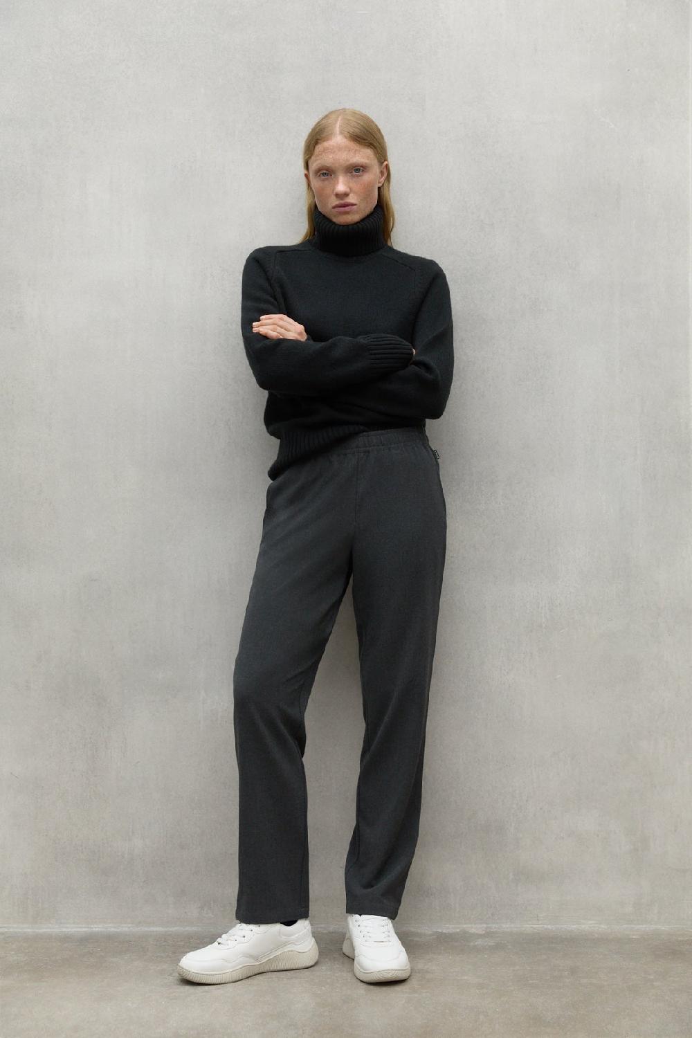 Ecoalf DARK GREY GAYA TROUSERS