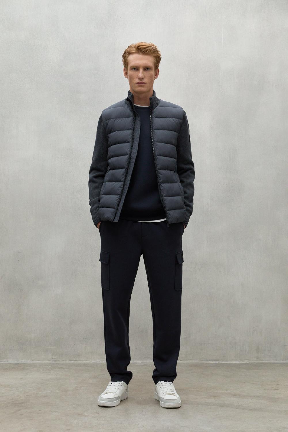 Ecoalf DARK GREY KNITTED BIMI SWEATER