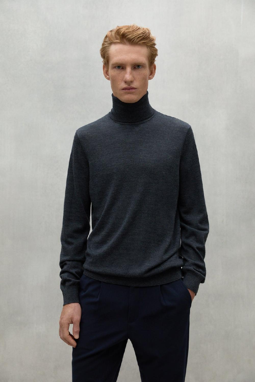 Ecoalf DARK GREY SAUCO SWEATER