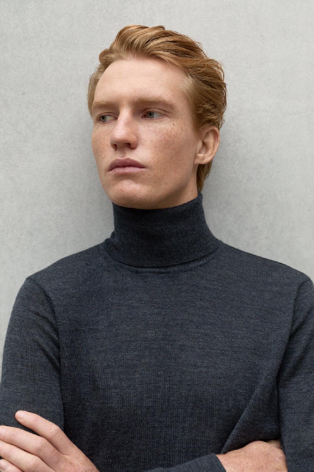 Ecoalf DARK GREY SAUCO SWEATER