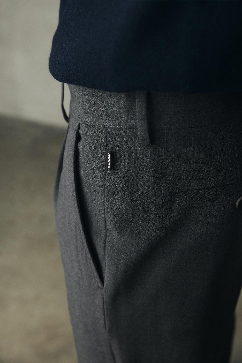 Ecoalf DARK GREY SEPIK TROUSERS