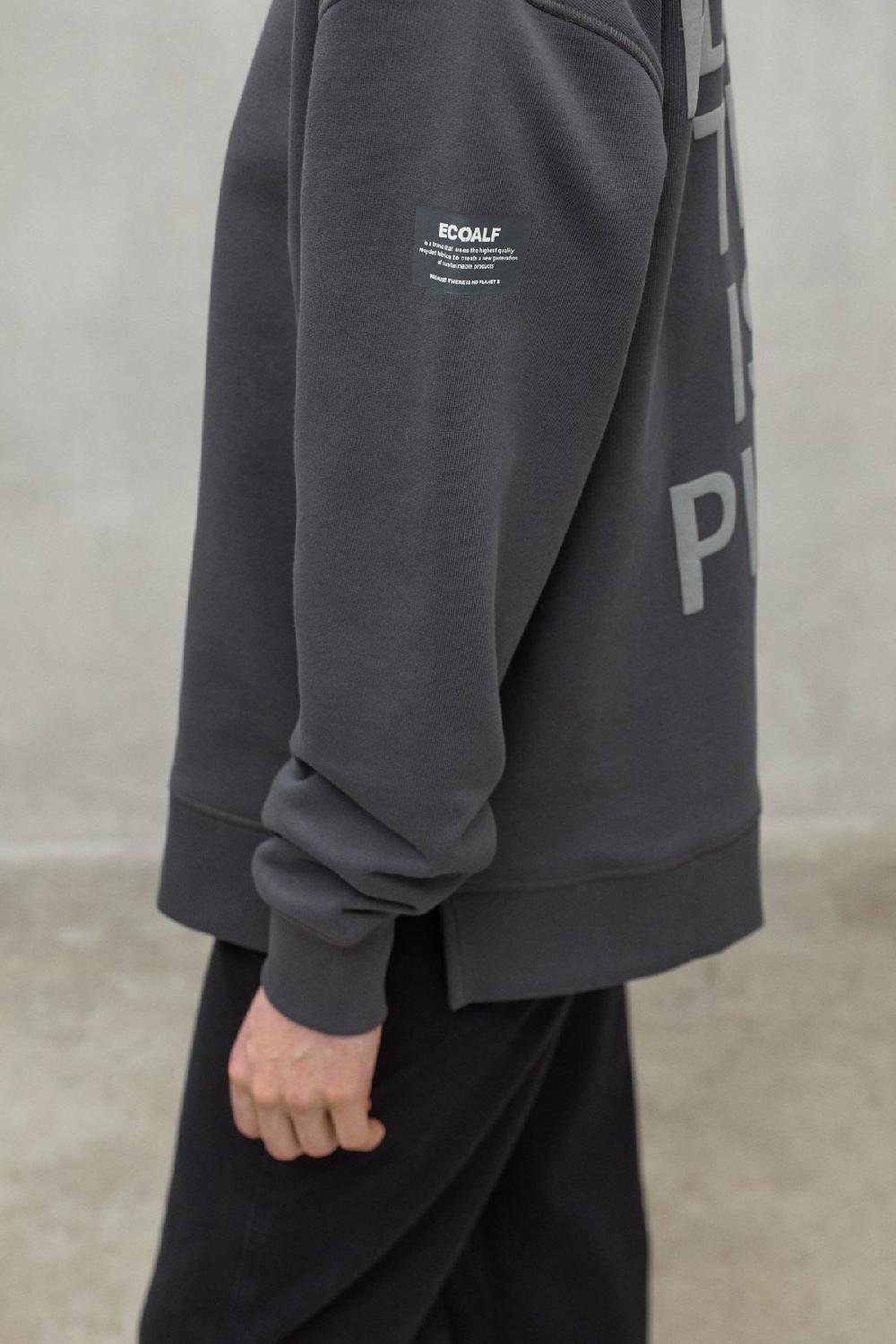 Ecoalf DARK GREY STORM SWEATSHIRT