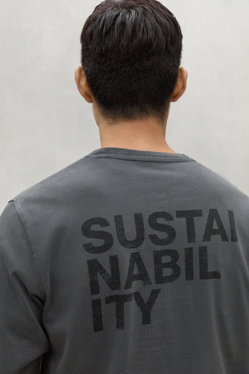 Ecoalf DARK GREY SUSTANO T-SHIRT