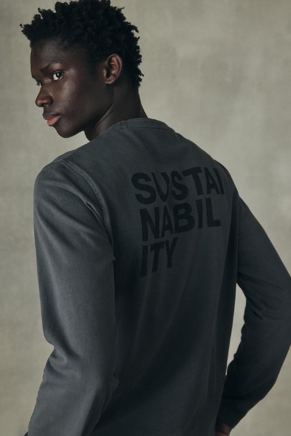 Ecoalf DARK GREY SUSTANO T-SHIRT