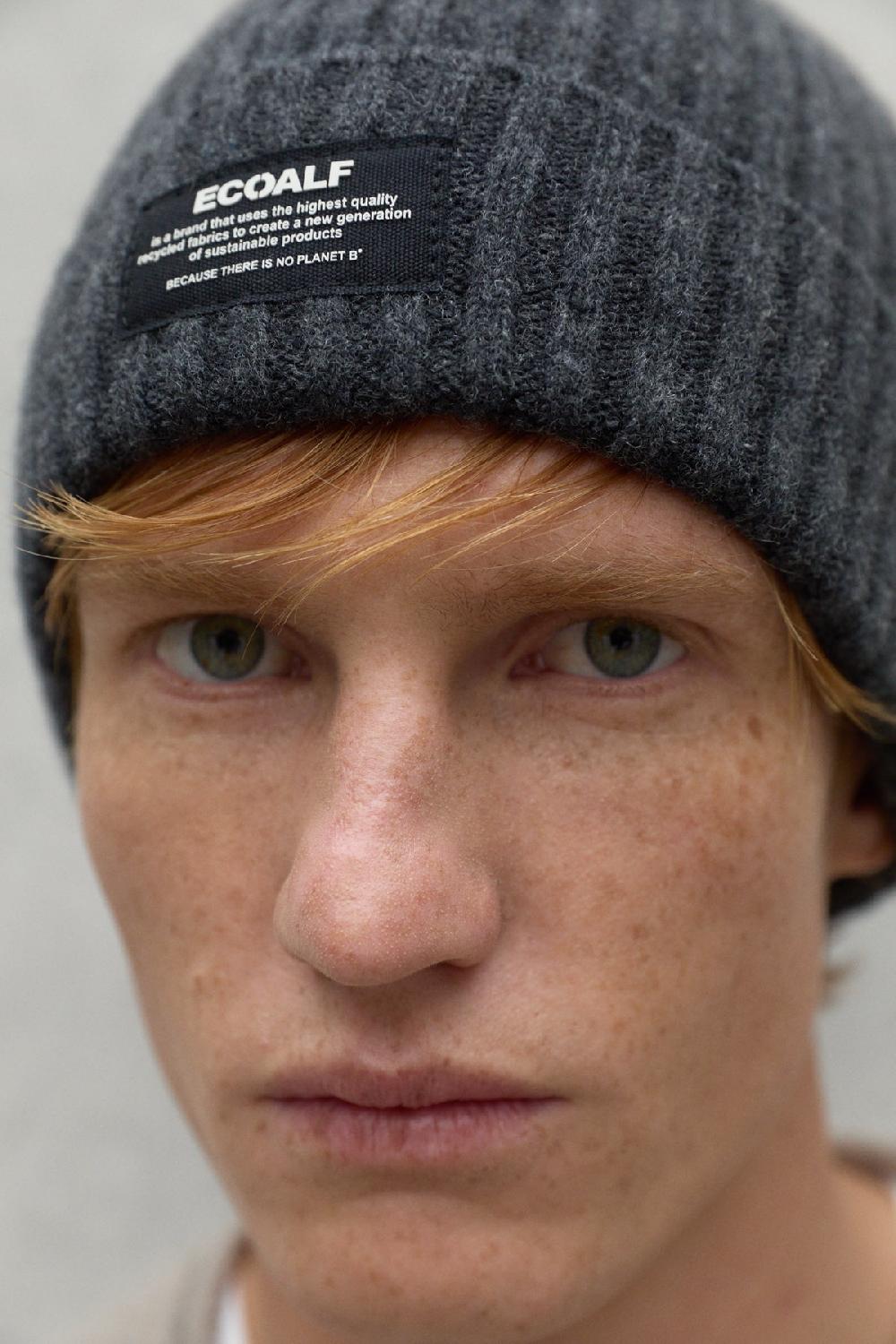 Ecoalf DARK GREY THICK HAT