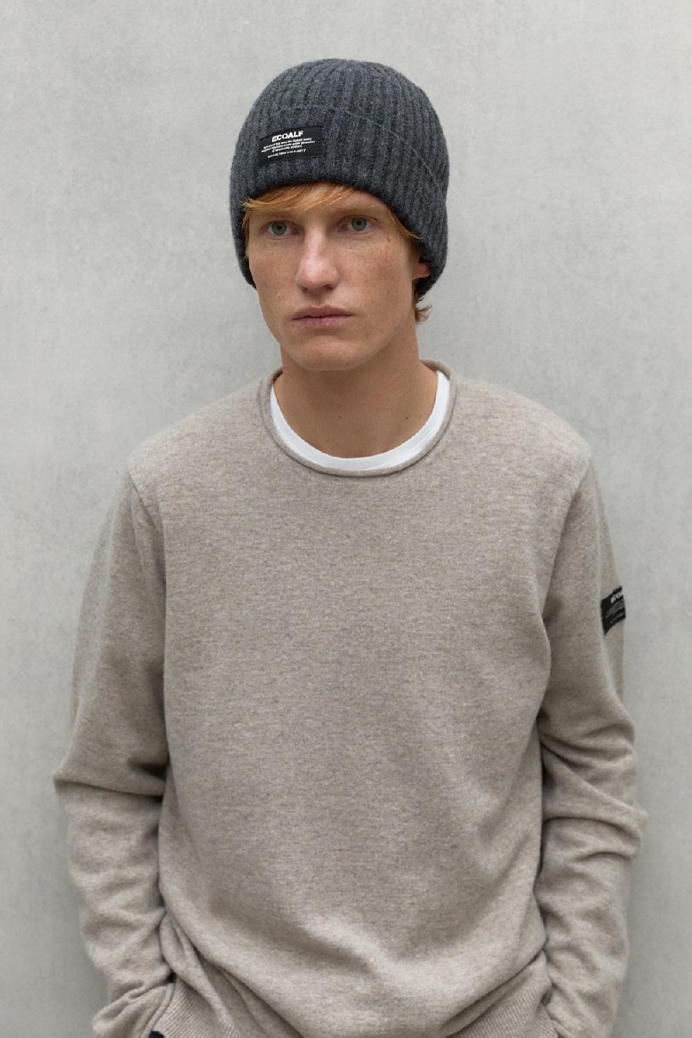 Ecoalf DARK GREY THICK HAT