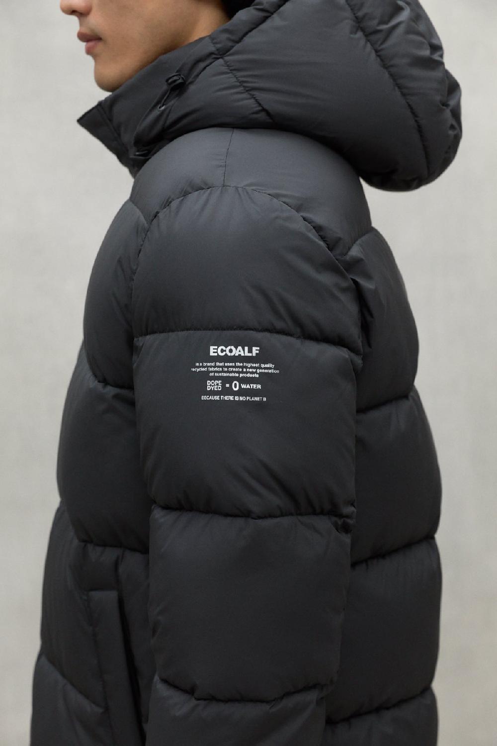 Ecoalf DARK GREY VELAN COAT