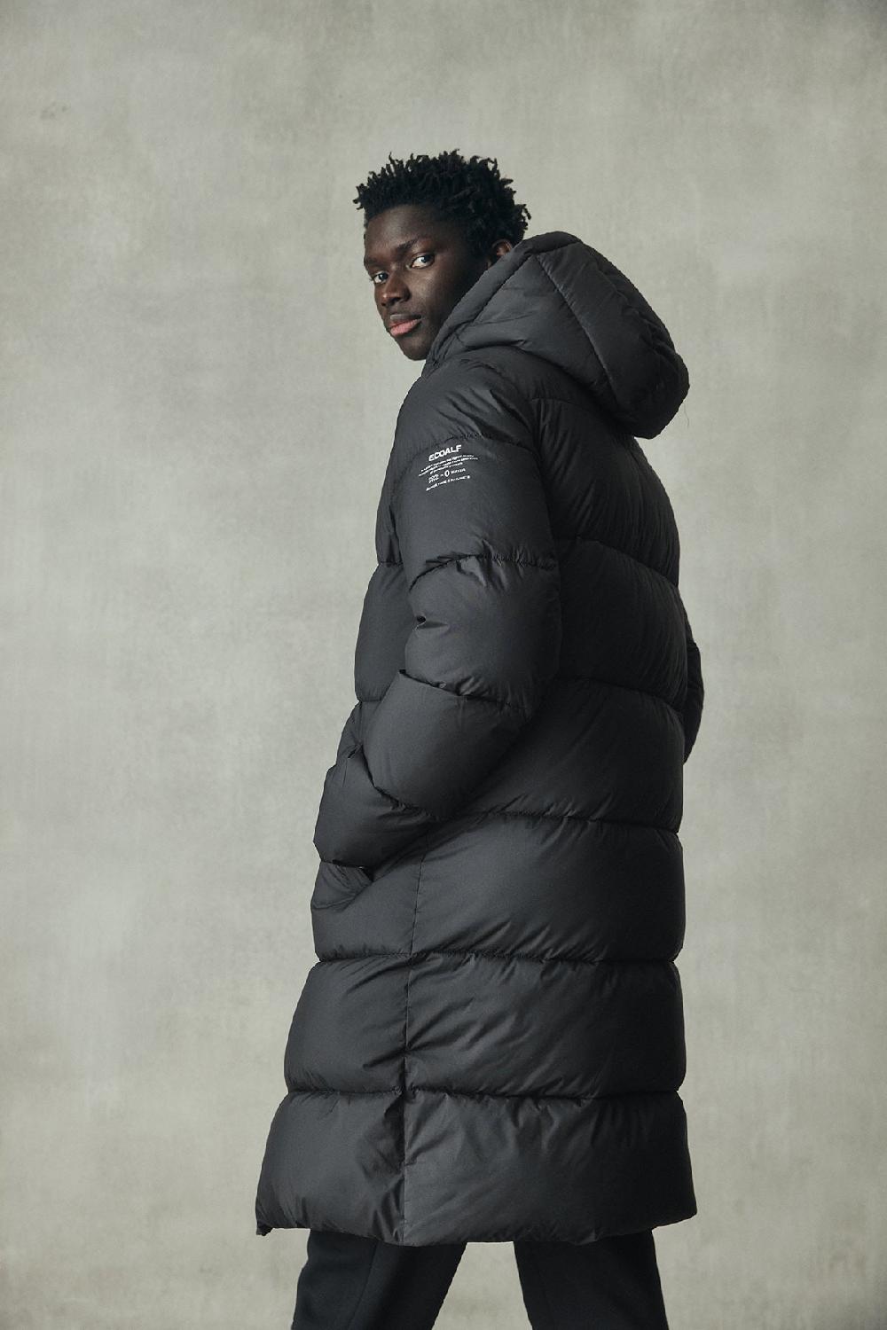 Ecoalf DARK GREY VELAN COAT