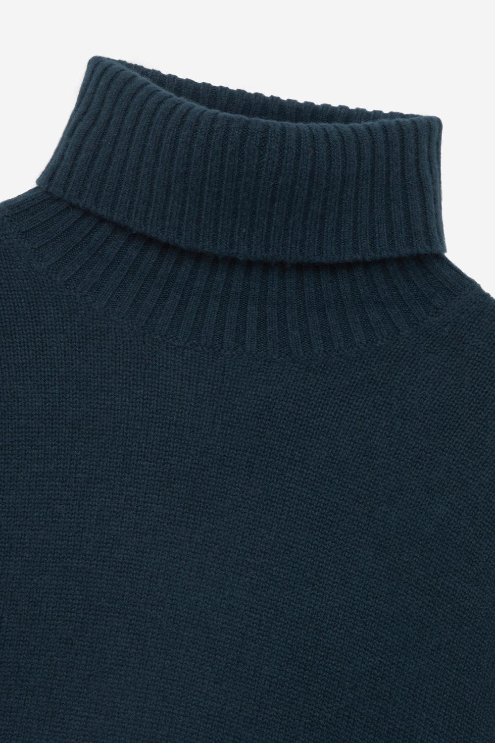 Ecoalf DOHA CASHMERE JUMPER DARK GREEN