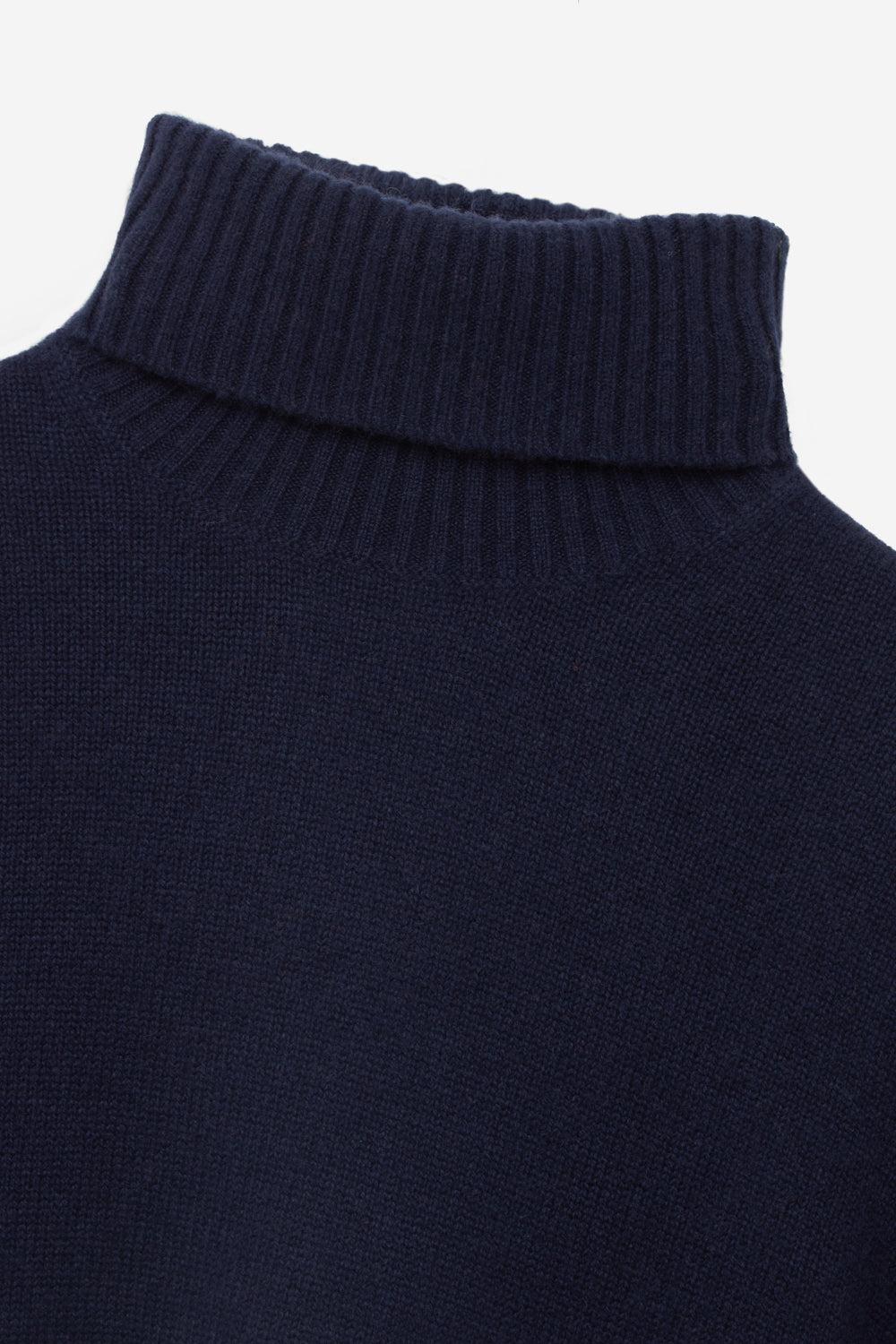 Ecoalf DOHA CASHMERE JUMPER DEEP NAVY