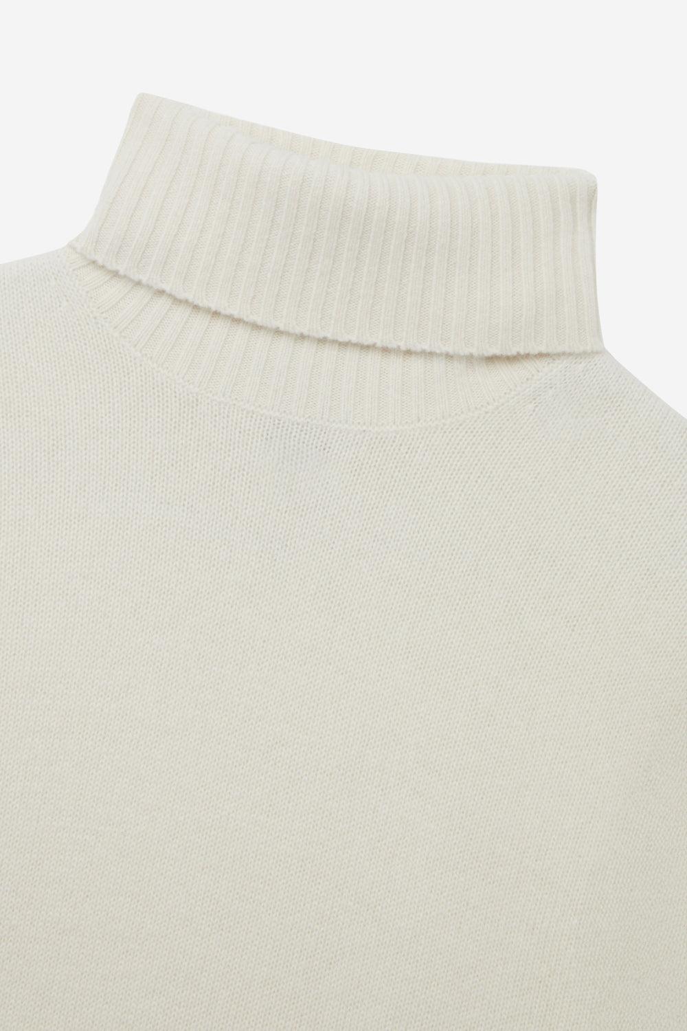 Ecoalf DOHA CASHMERE JUMPER WHITE