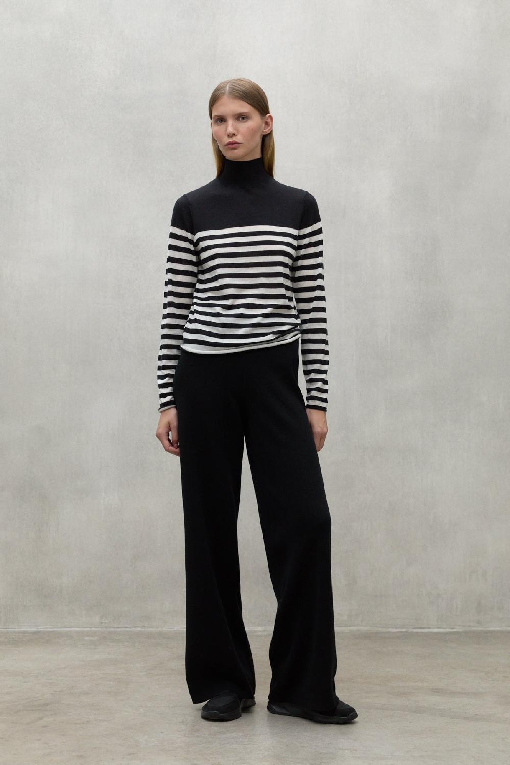 Ecoalf FAYA TURTLENECK JUMPER BLACK