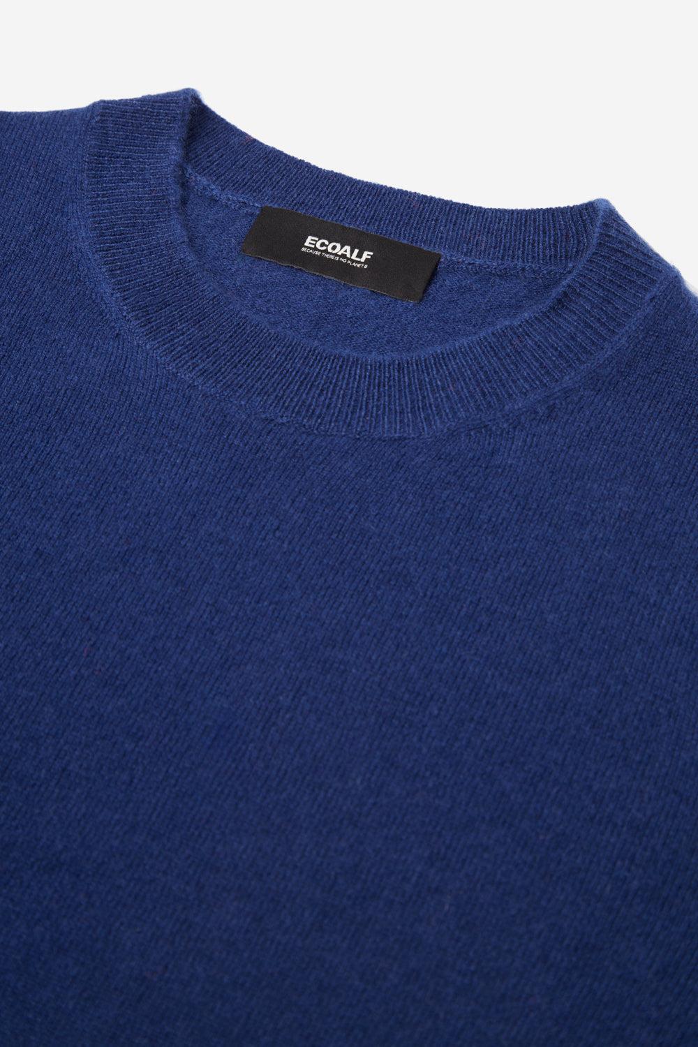 Ecoalf FITZROY CASHMERE JUMPER BLUE