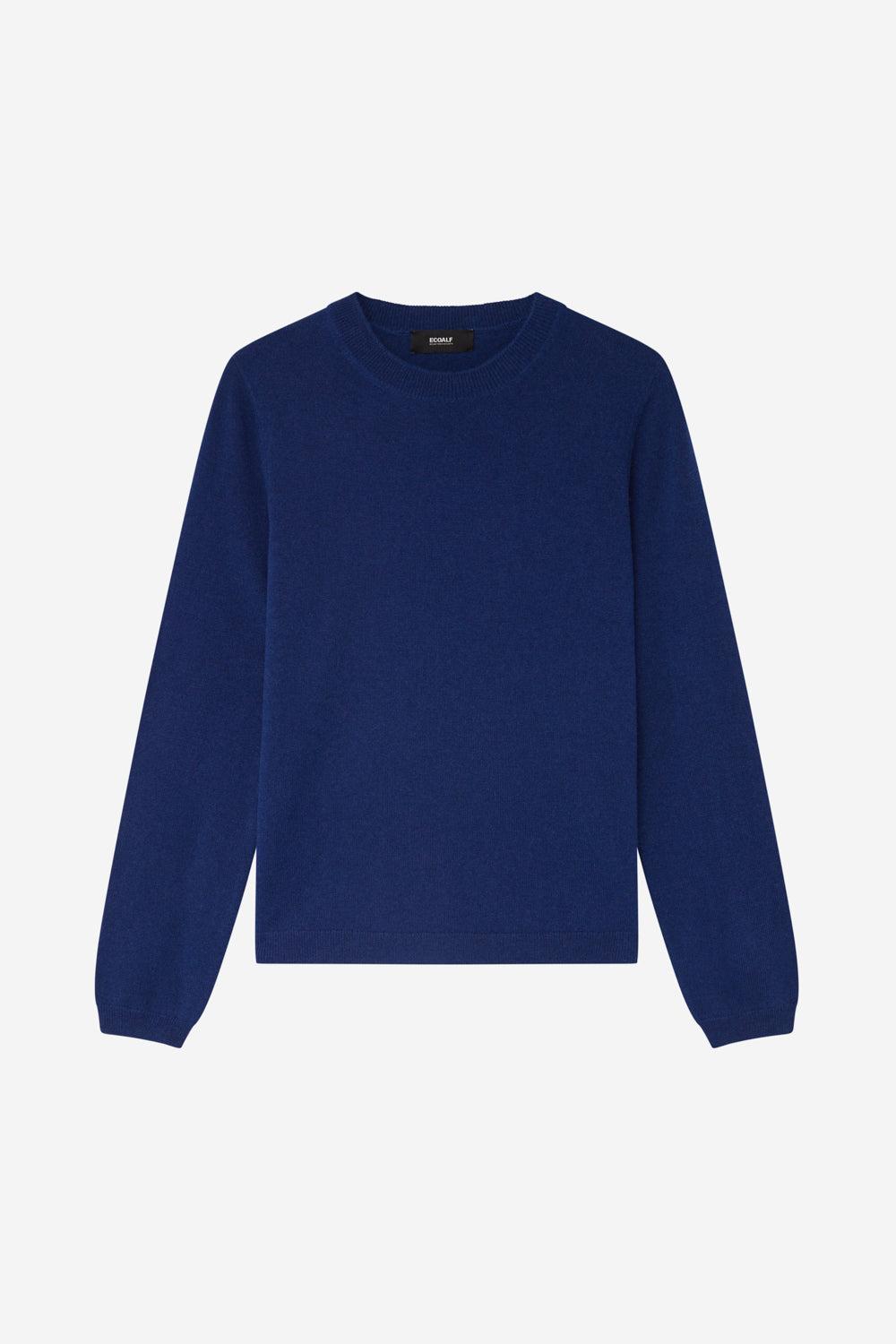 Ecoalf FITZROY CASHMERE JUMPER BLUE