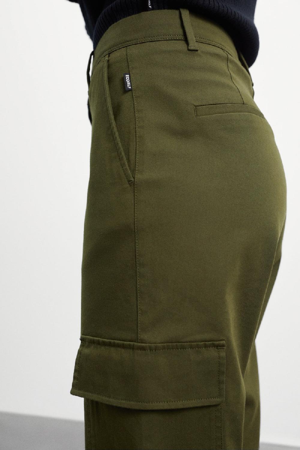 Ecoalf GREEN ALBAIDA TROUSERS