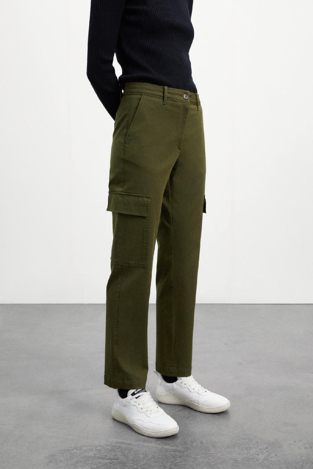 Ecoalf GREEN ALBAIDA TROUSERS