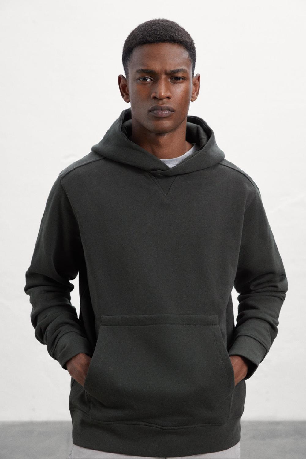 Ecoalf GREEN ARMY SWEATSHIRT