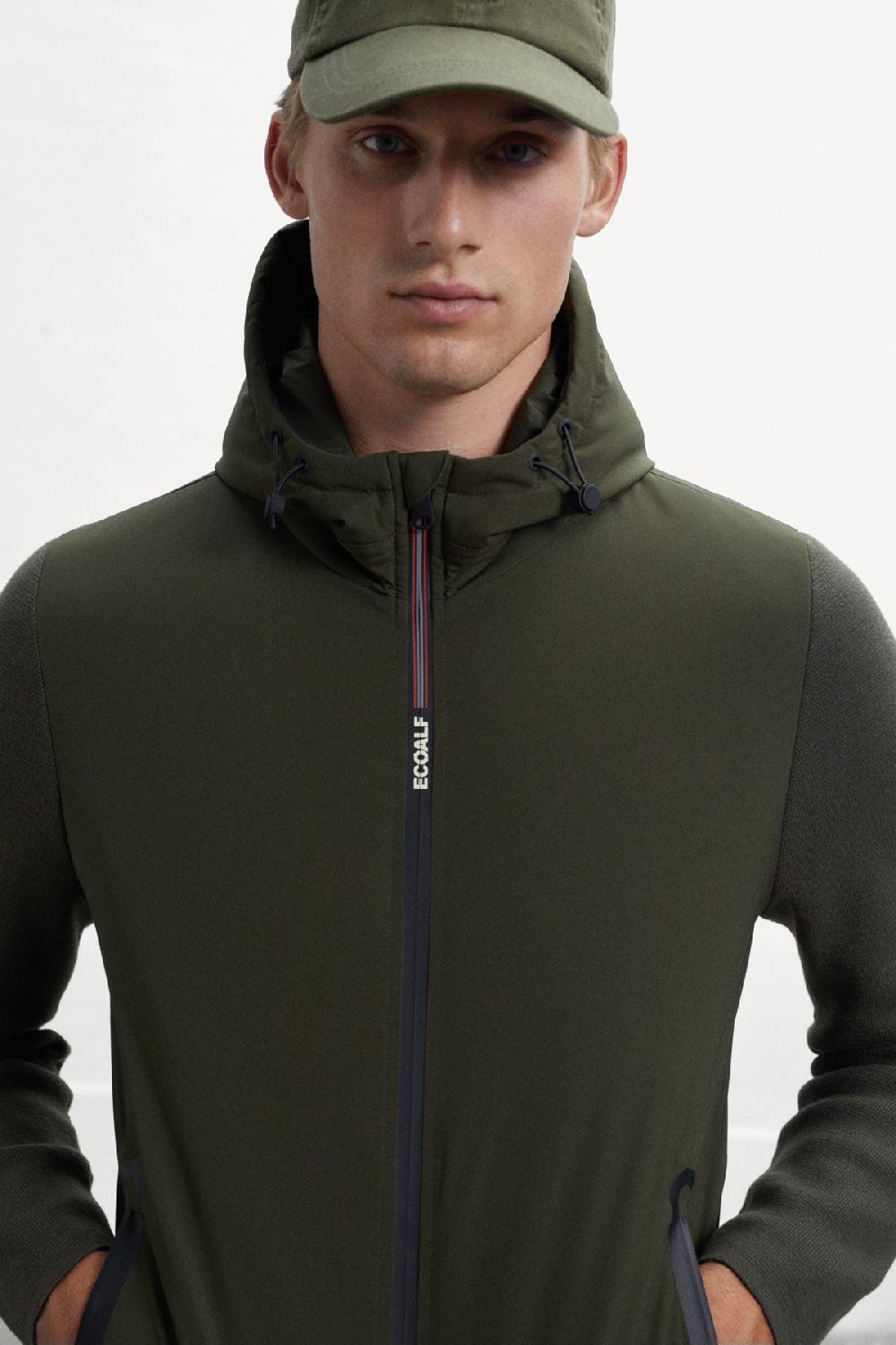 Ecoalf GREEN BERGA KNITTED JACKET