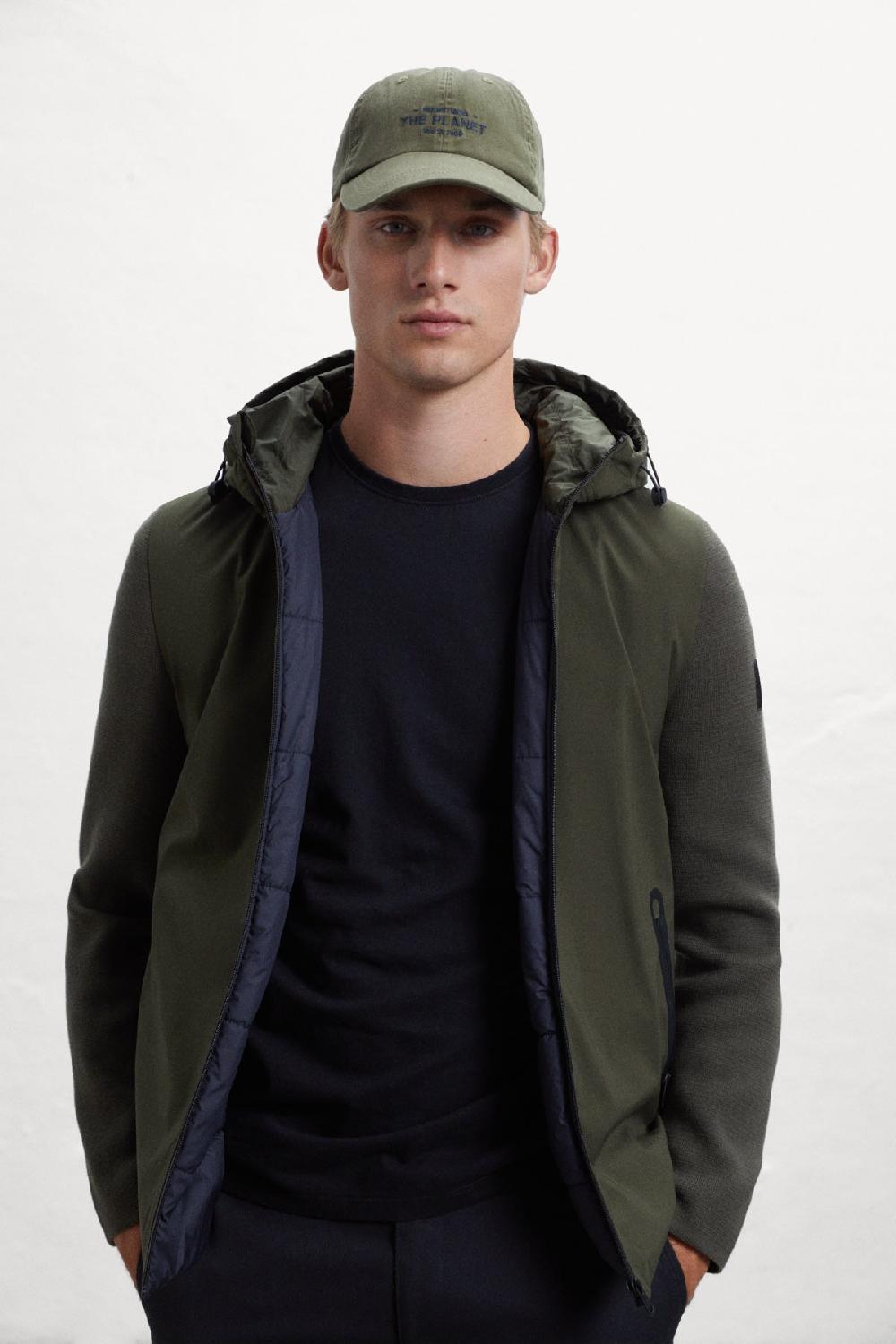 Ecoalf GREEN BERGA KNITTED JACKET