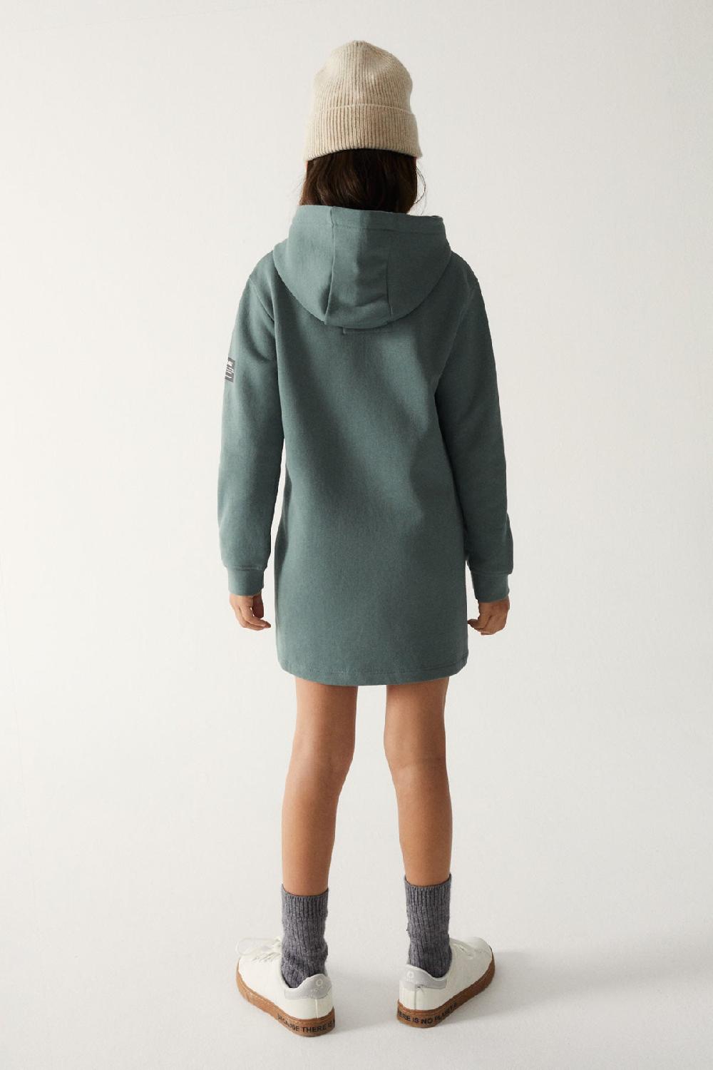 Ecoalf GREEN CARAMEL DRESS