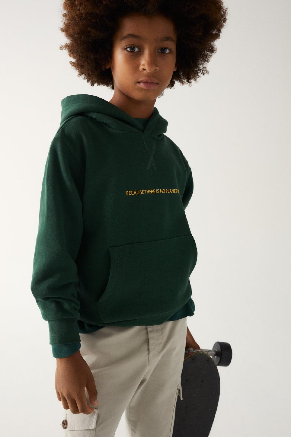 Ecoalf GREEN CARAMEL SWEATSHIRT