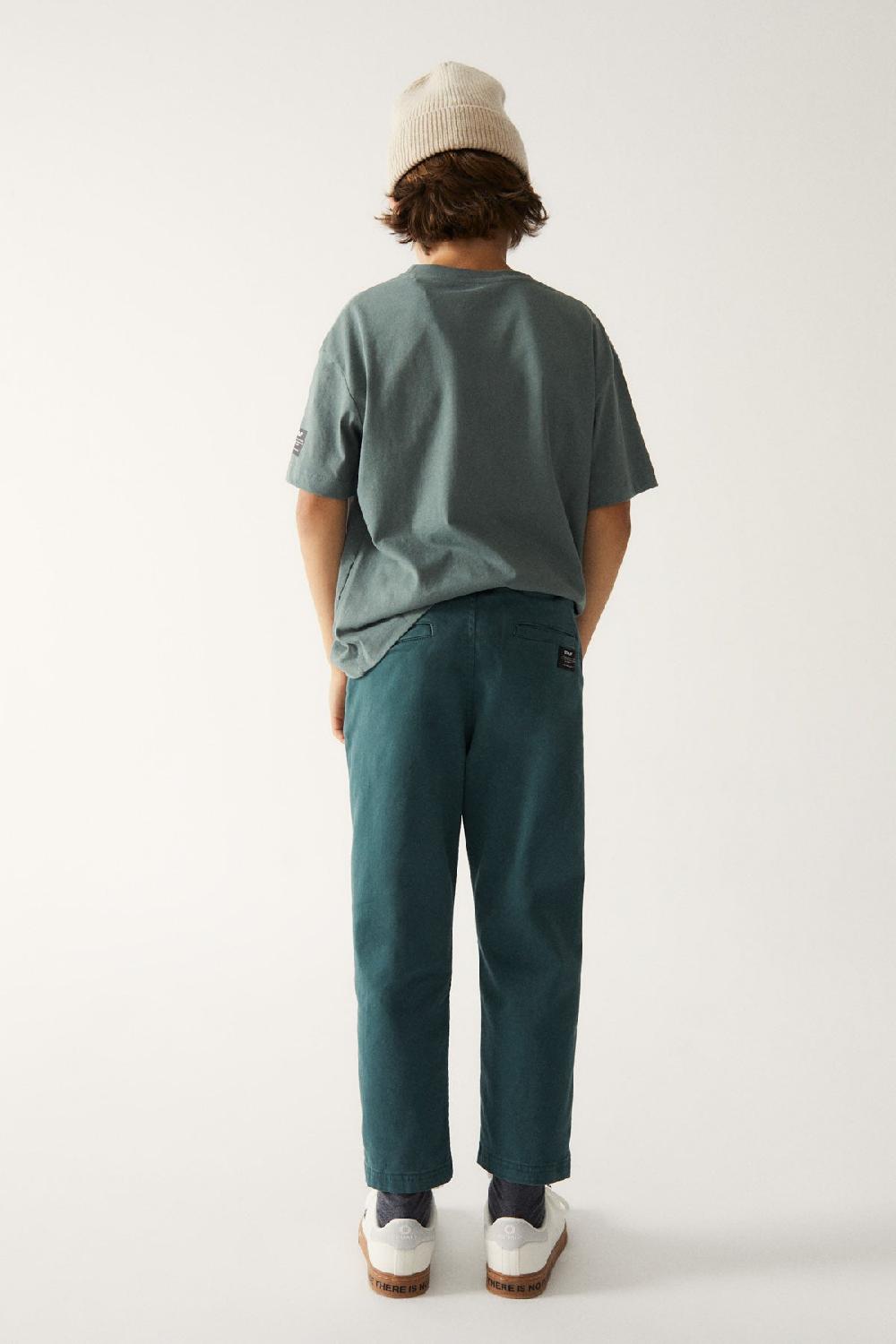 Ecoalf GREEN CHINORIB TROUSERS