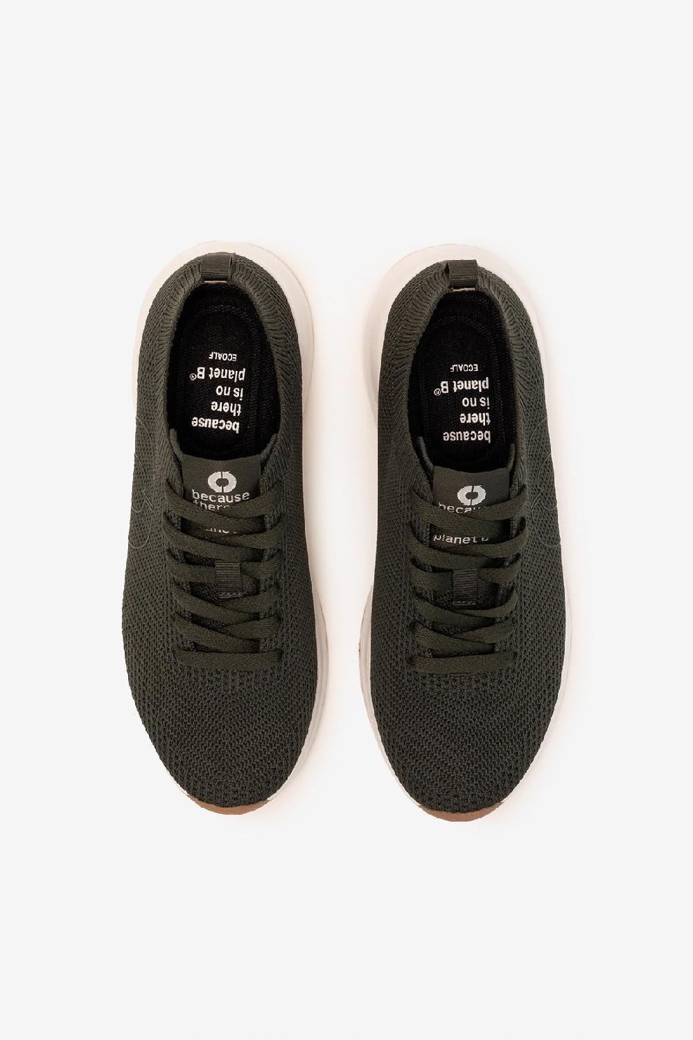 Ecoalf GREEN CONDE KNITTED TRAINERS