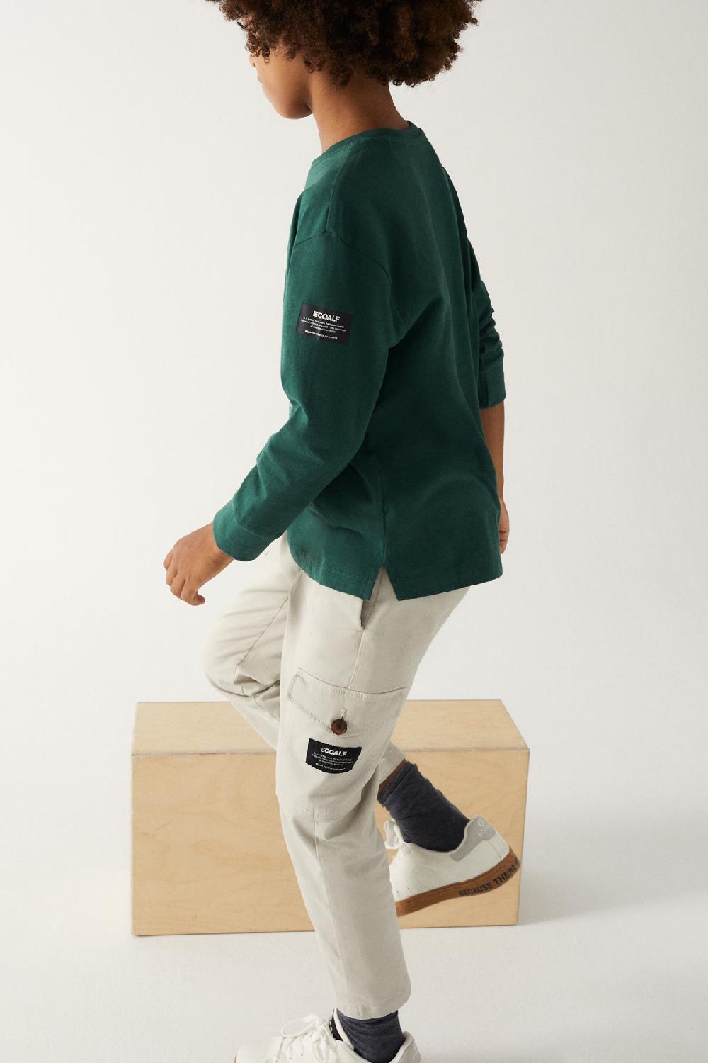 Ecoalf GREEN CREEPER LONG-SLEEVED T-SHIRT