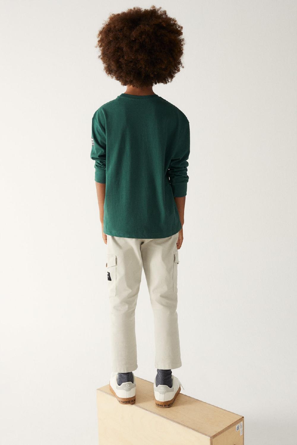 Ecoalf GREEN CREEPER LONG-SLEEVED T-SHIRT