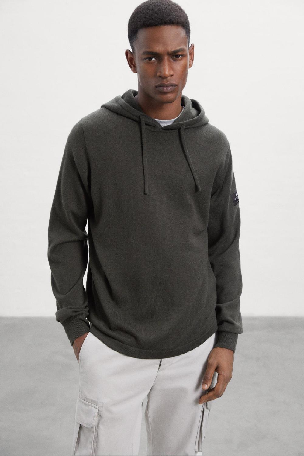 Ecoalf GREEN KENTY KNITTED JUMPER