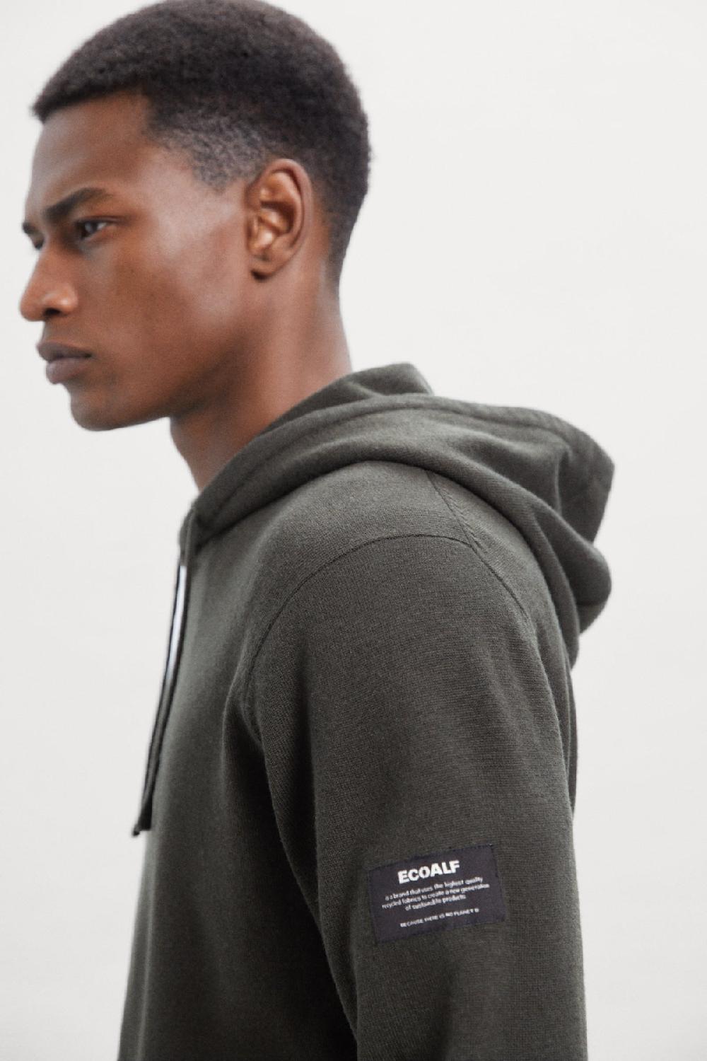 Ecoalf GREEN KENTY KNITTED JUMPER