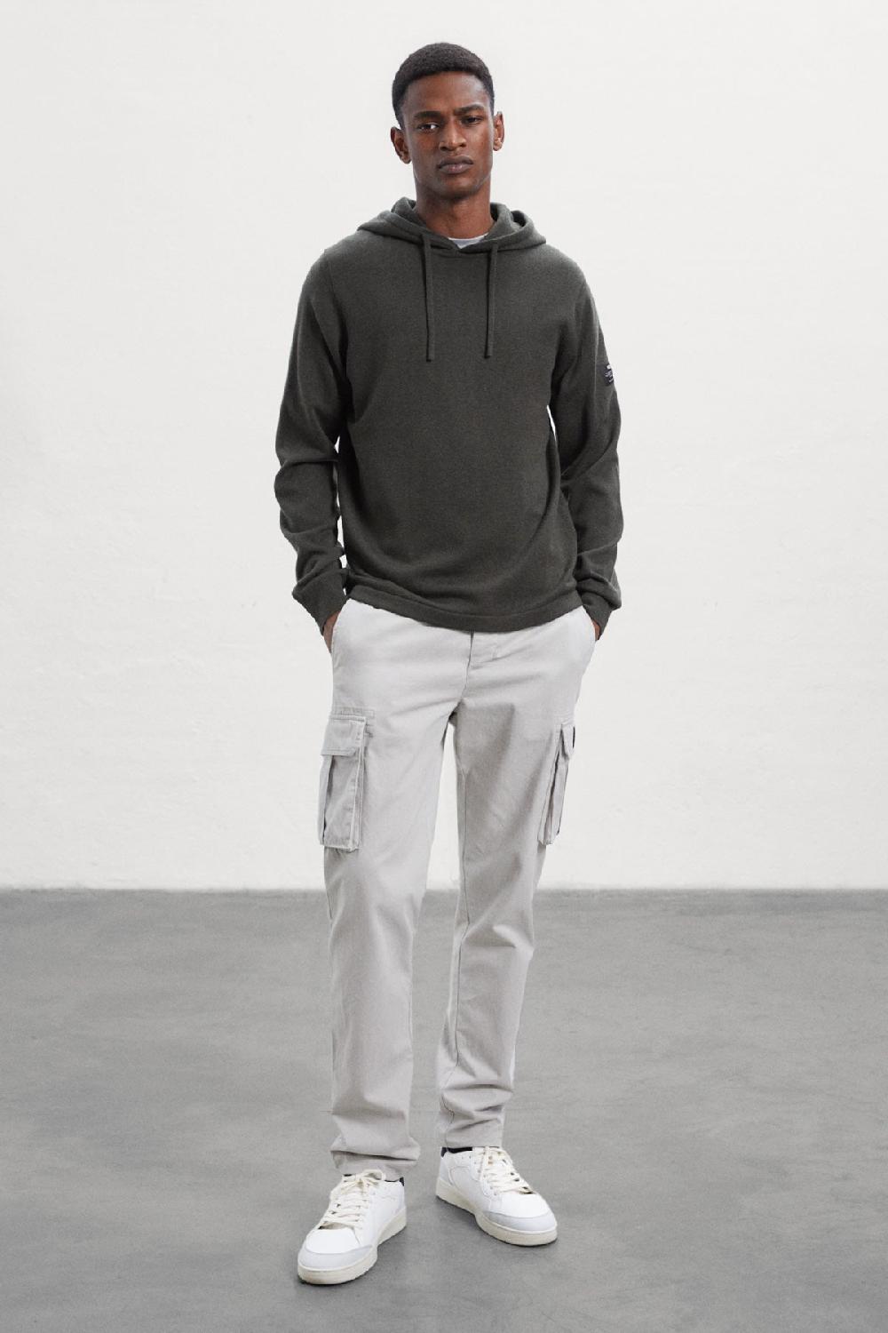 Ecoalf GREEN KENTY KNITTED JUMPER