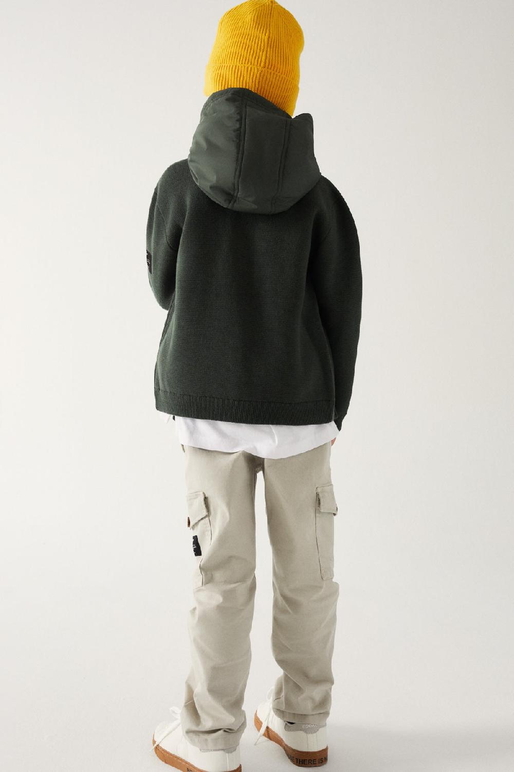 Ecoalf GREEN LESCA KNITTED JUMPER