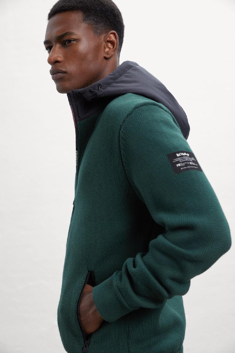 Ecoalf GREEN LESCA KNITTED JUMPER