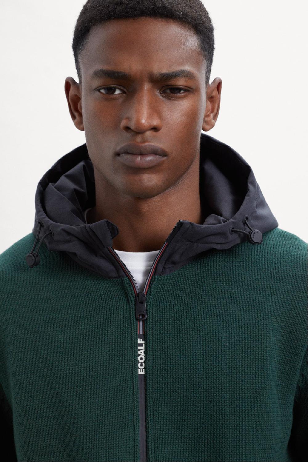 Ecoalf GREEN LESCA KNITTED JUMPER