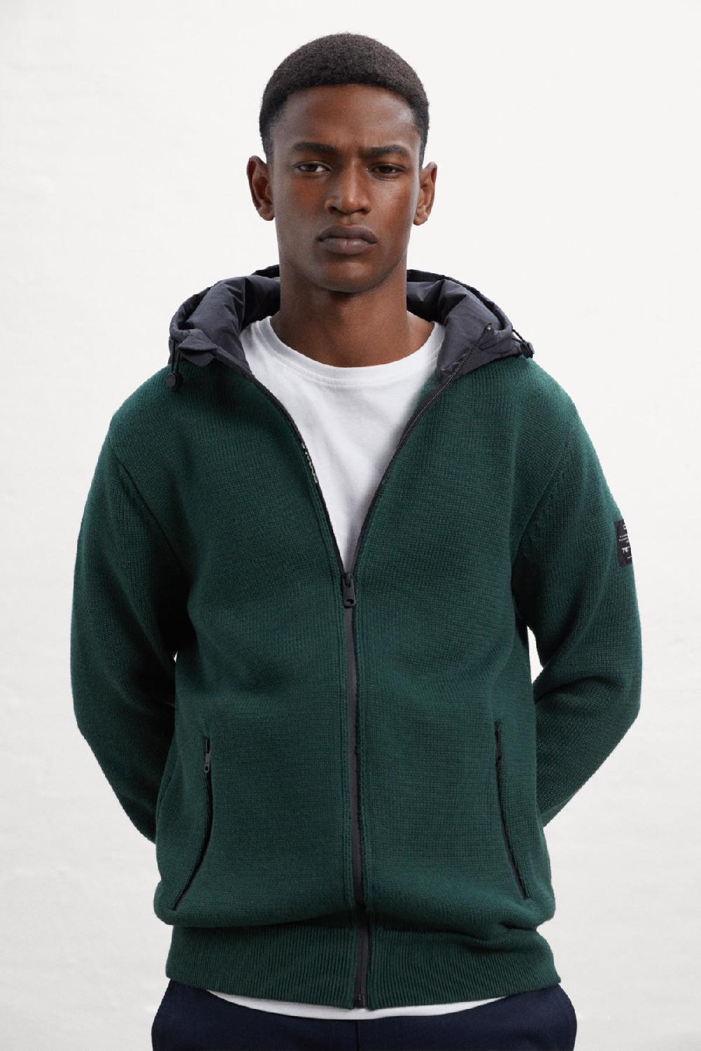 Ecoalf GREEN LESCA KNITTED JUMPER
