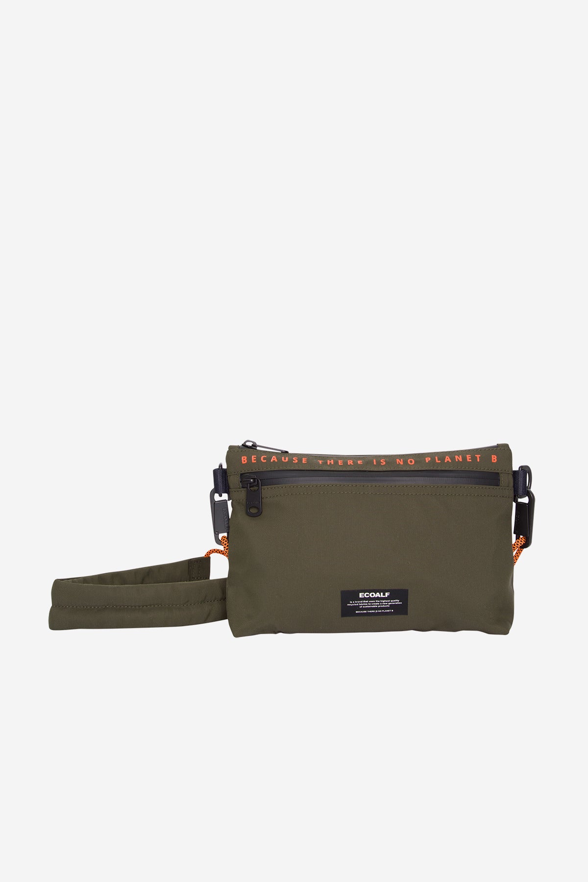 Ecoalf GREEN LUPITA BECAUSE DOUBLE-ZIP BAG