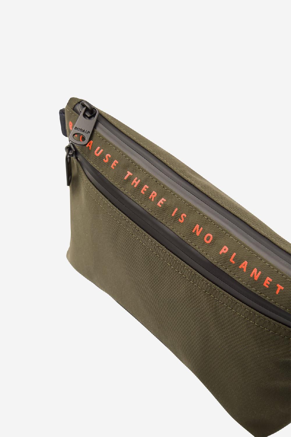 Ecoalf GREEN LUPITA BECAUSE DOUBLE-ZIP BAG