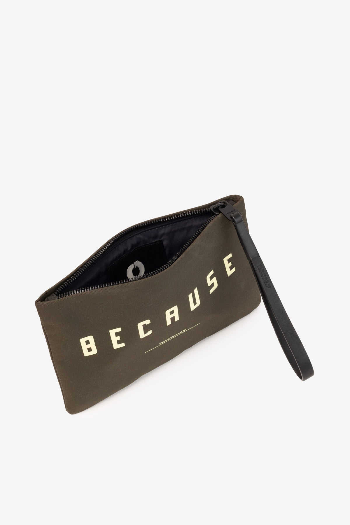 Ecoalf GREEN LUPITA HANDBAG WITH MESSAGE