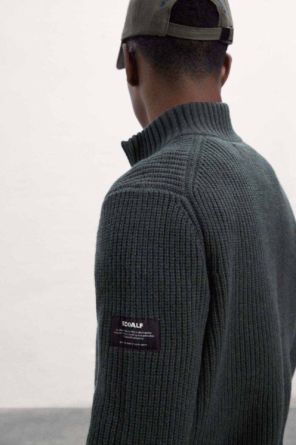 Ecoalf GREEN MERTO KNITTED JUMPER