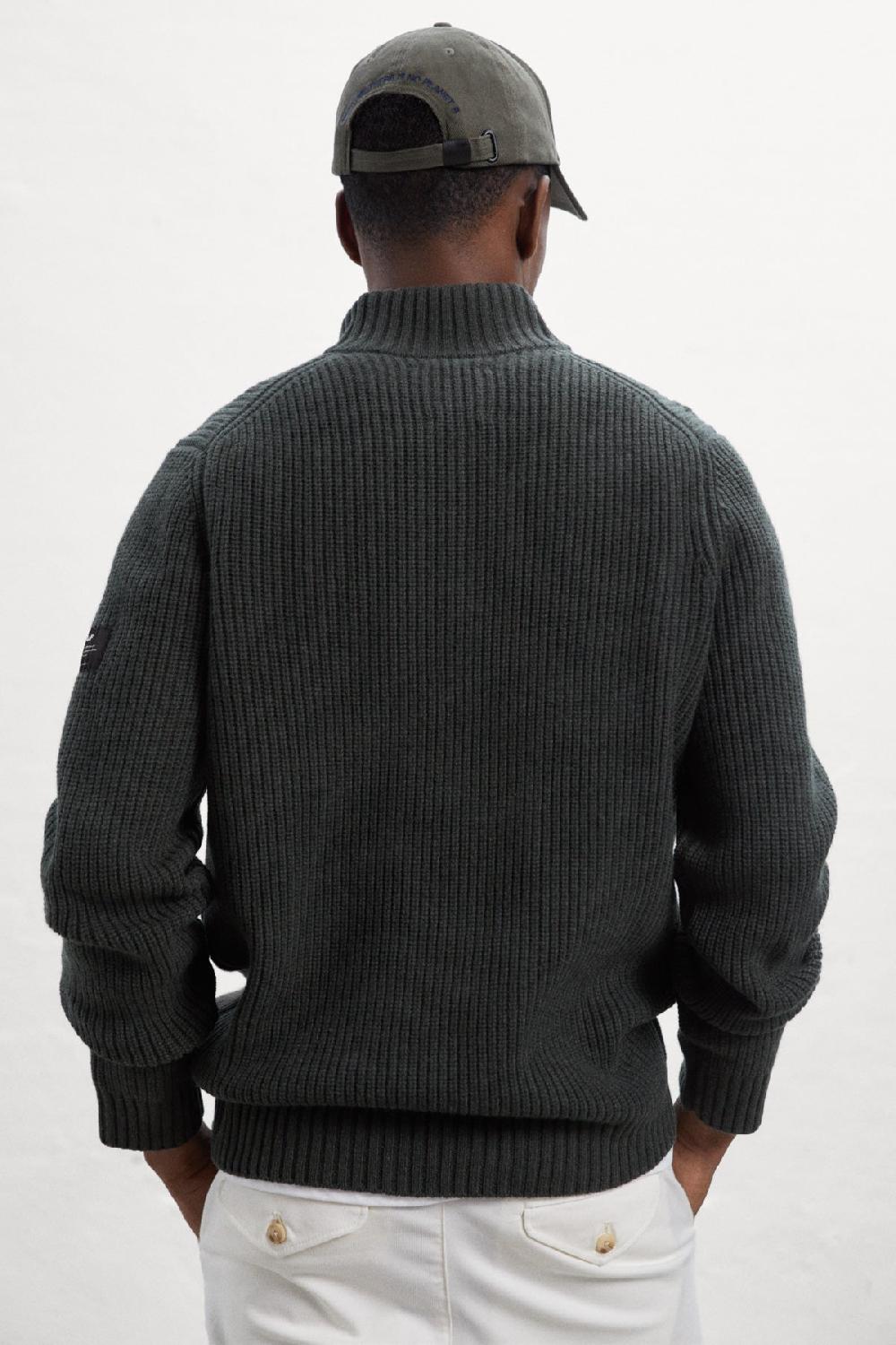 Ecoalf GREEN MERTO KNITTED JUMPER