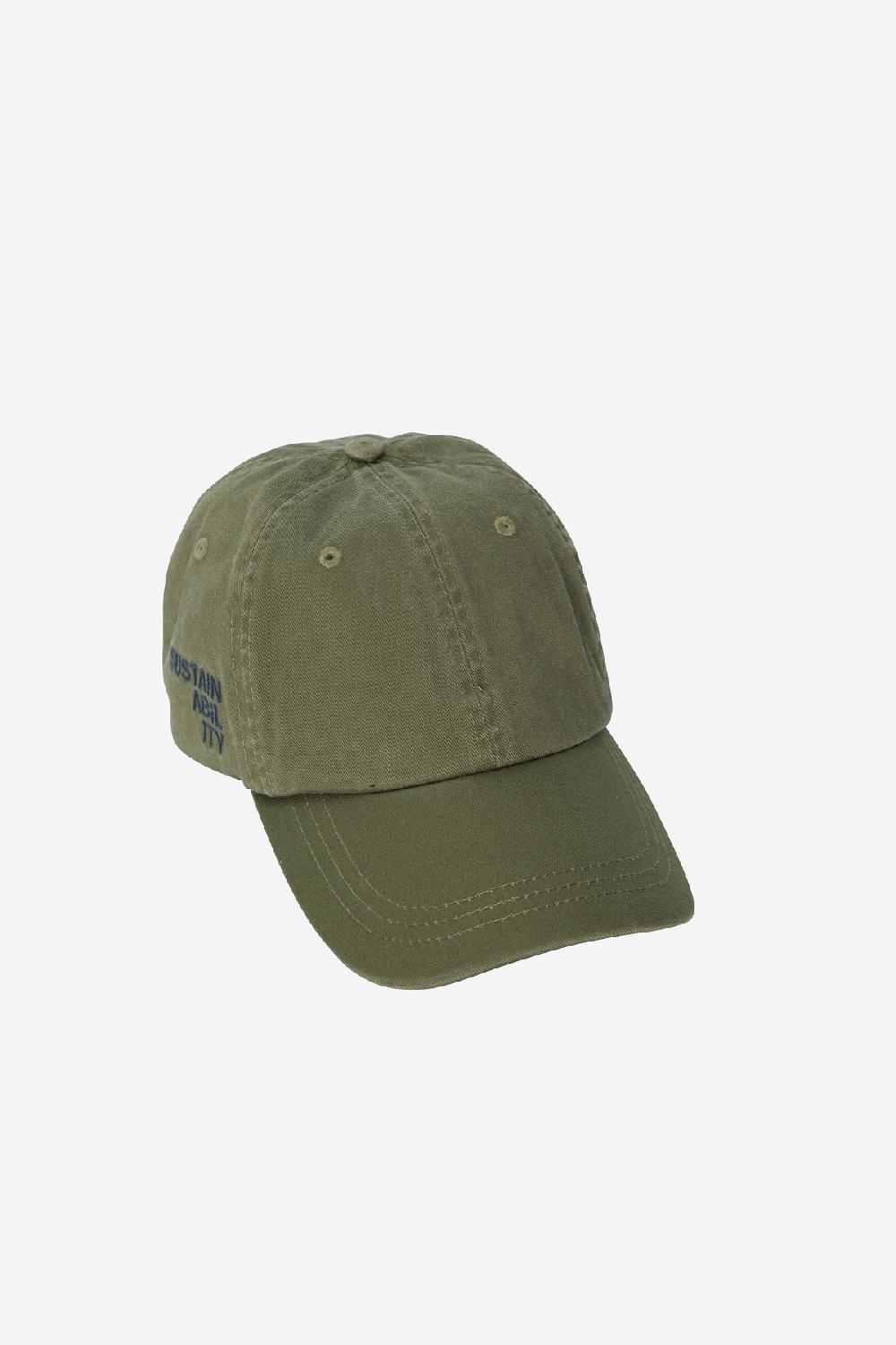 Ecoalf GREEN MESSAGE CAP