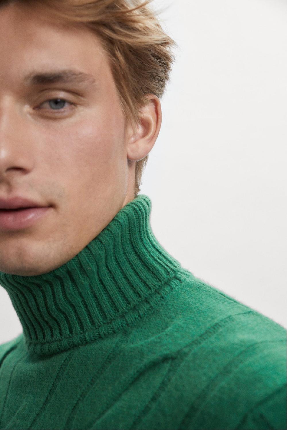 Ecoalf GREEN NEW BRUNA KNITTED JUMPER