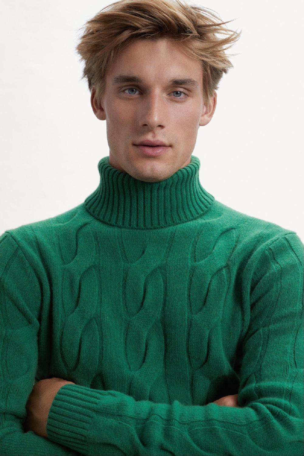 Ecoalf GREEN NEW BRUNA KNITTED JUMPER