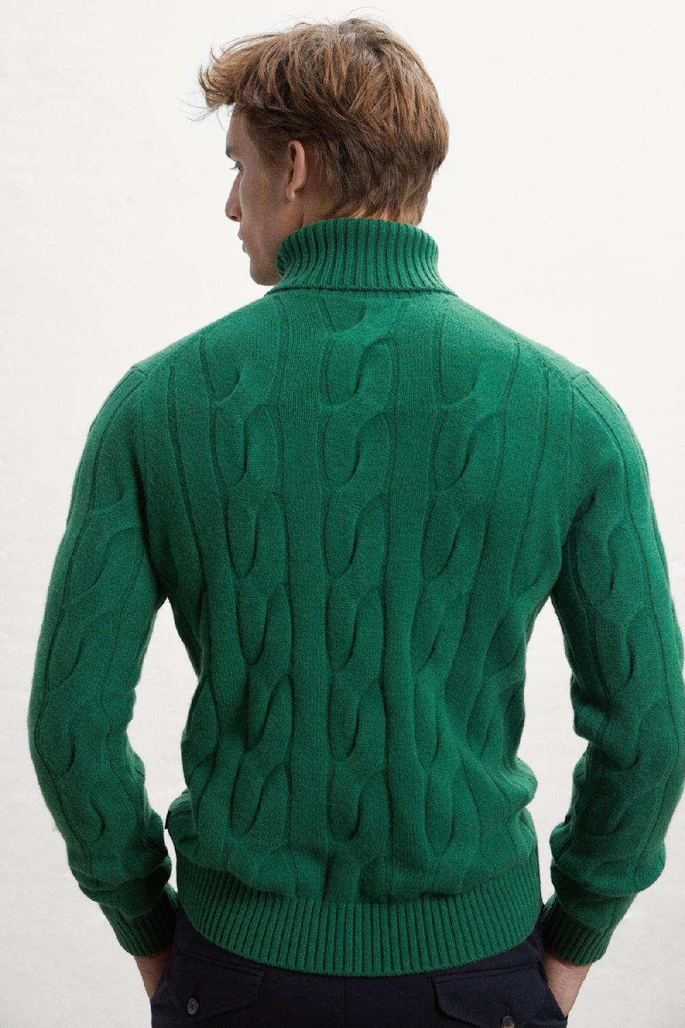Ecoalf GREEN NEW BRUNA KNITTED JUMPER