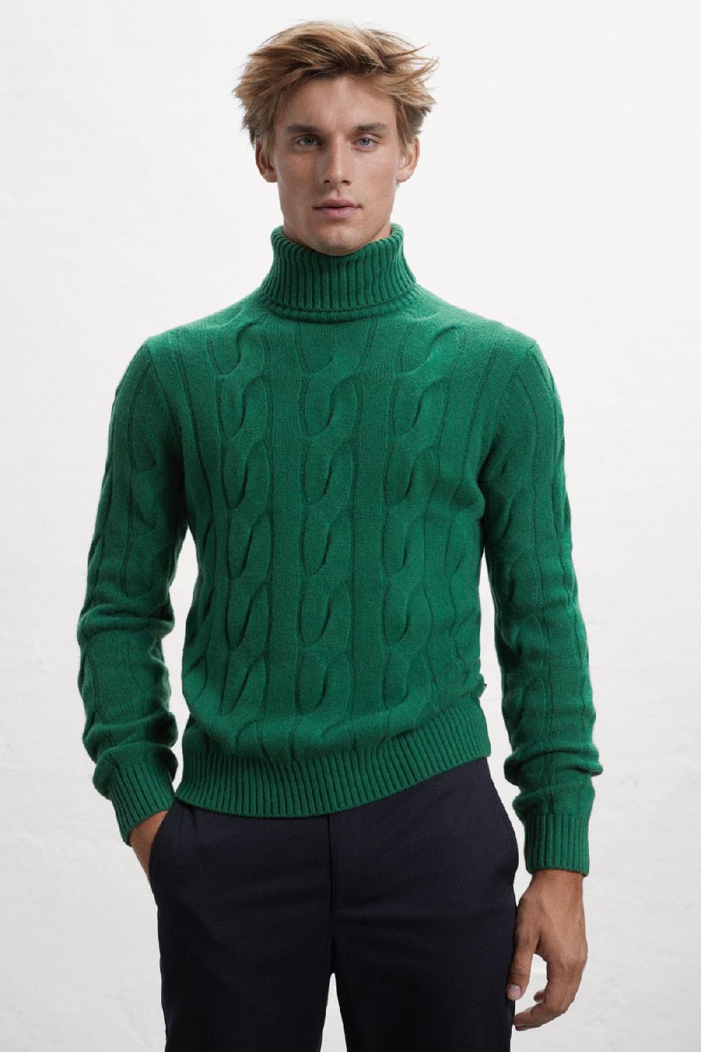 Ecoalf GREEN NEW BRUNA KNITTED JUMPER
