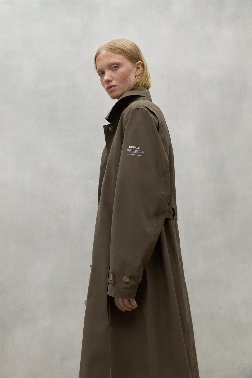 Ecoalf GREEN TAGA TRENCH COAT
