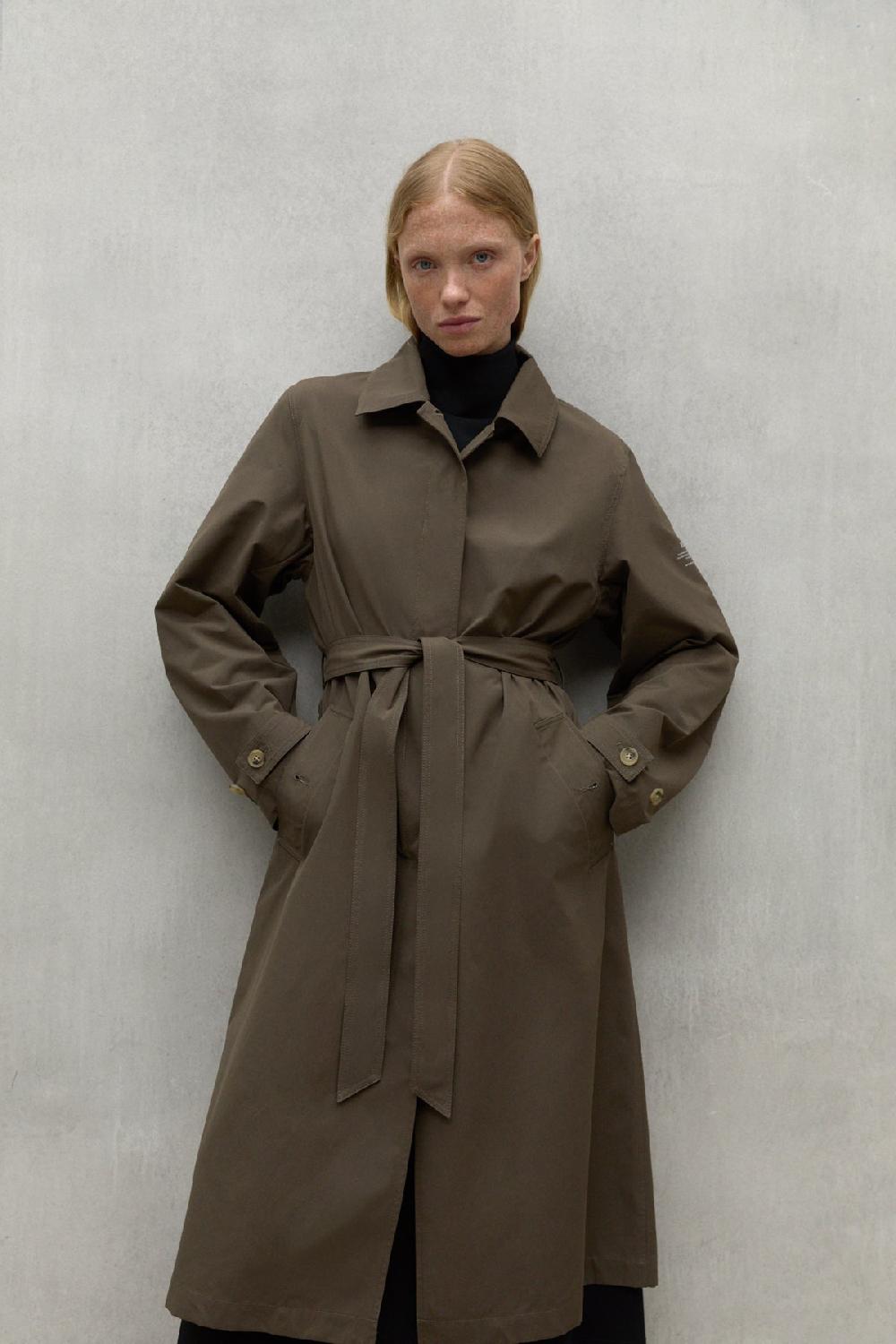 Ecoalf GREEN TAGA TRENCH COAT