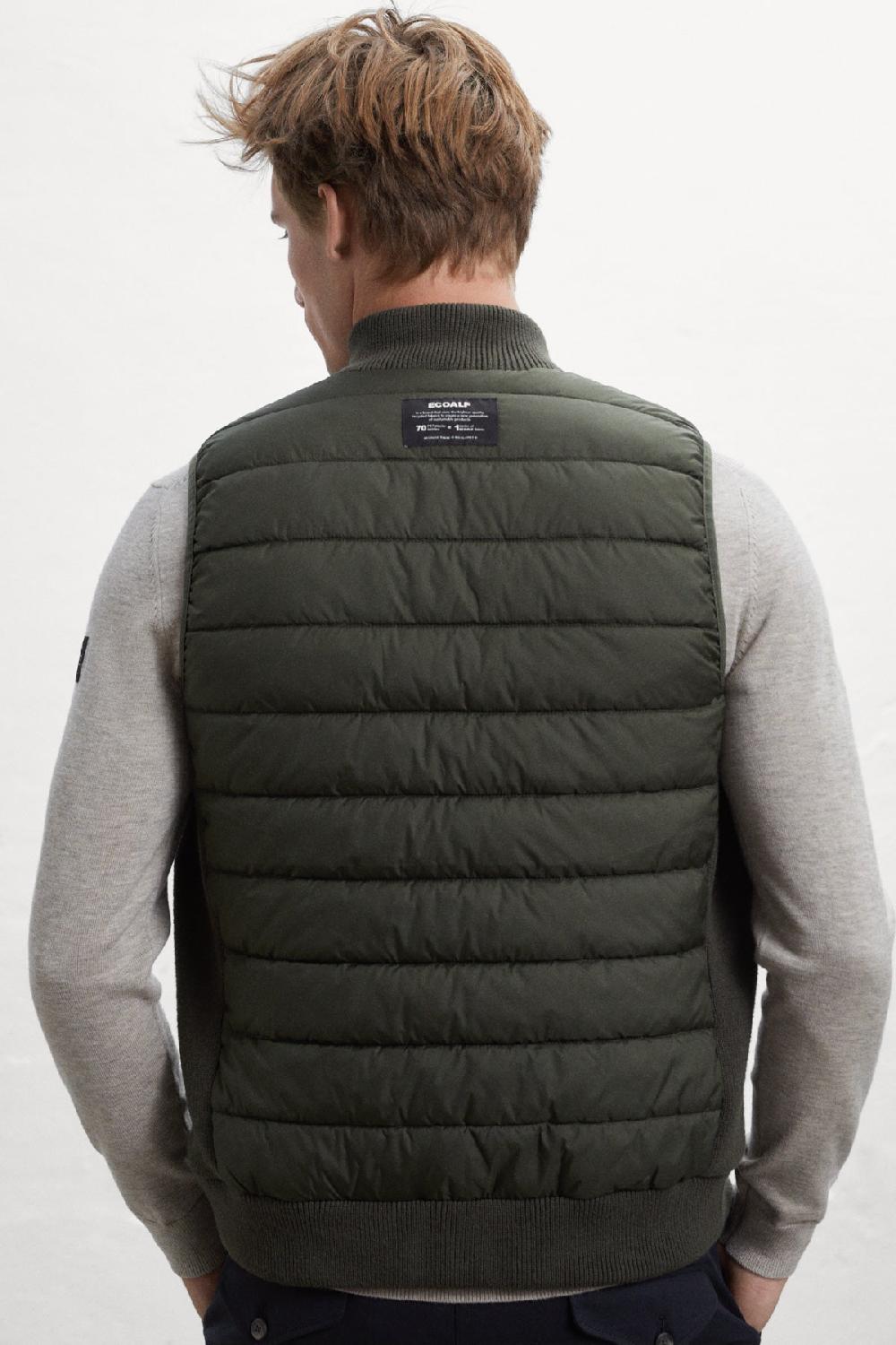 Ecoalf GREEN TRIM KNITTED VEST