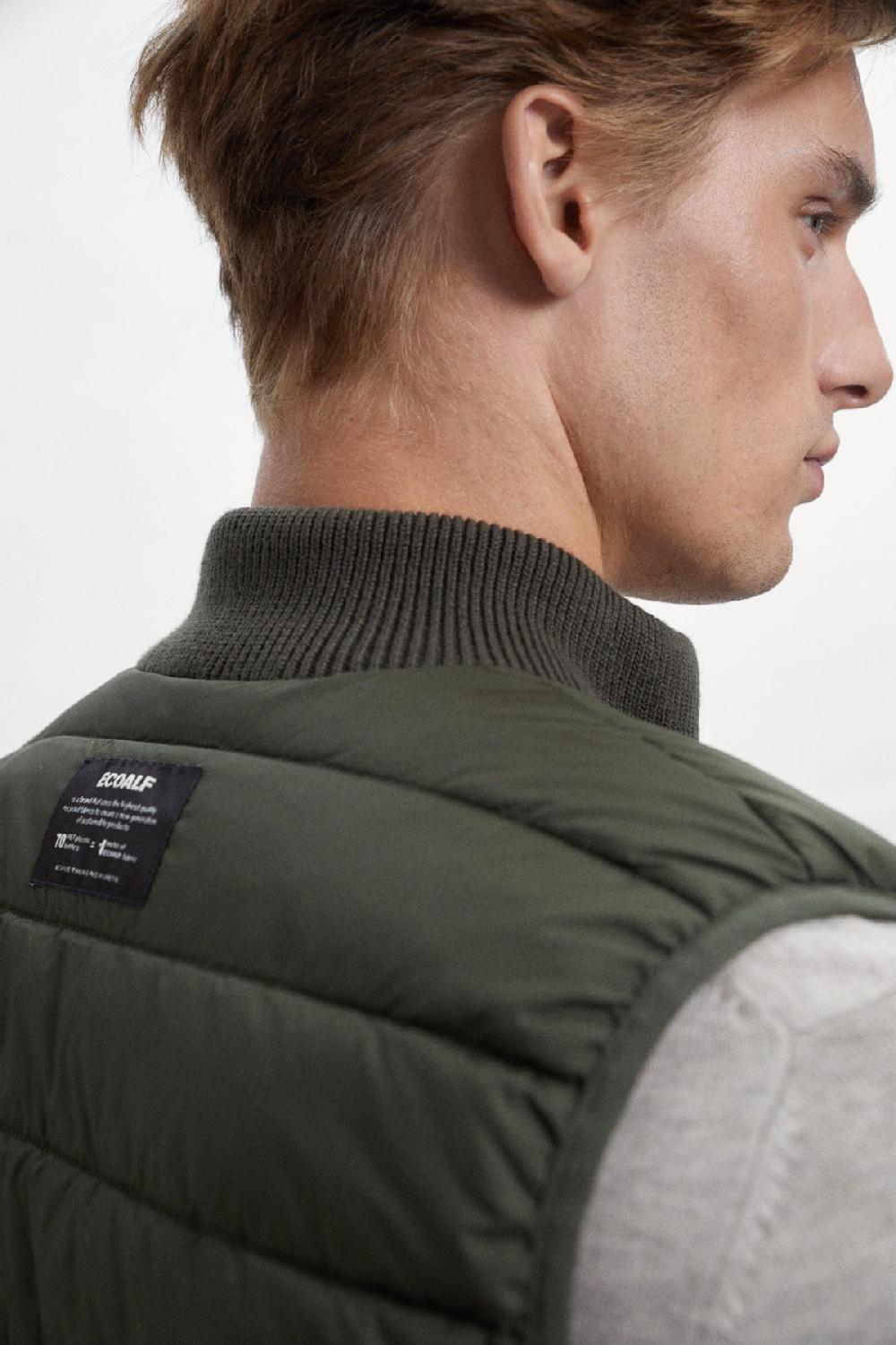 Ecoalf GREEN TRIM KNITTED VEST